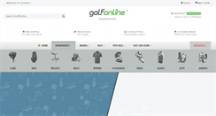 Desktop Screenshot of golfonline.co.uk