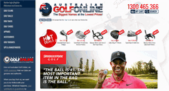 Desktop Screenshot of golfonline.com.au