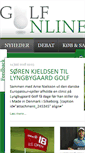 Mobile Screenshot of golfonline.dk